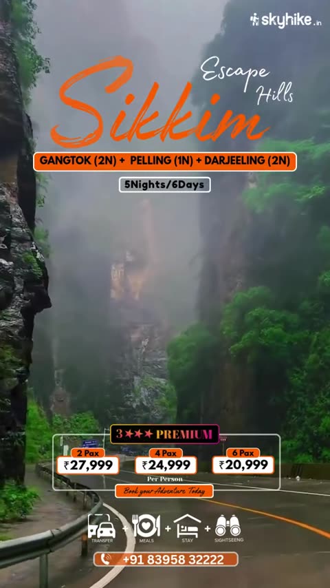 Sikkim travel reel